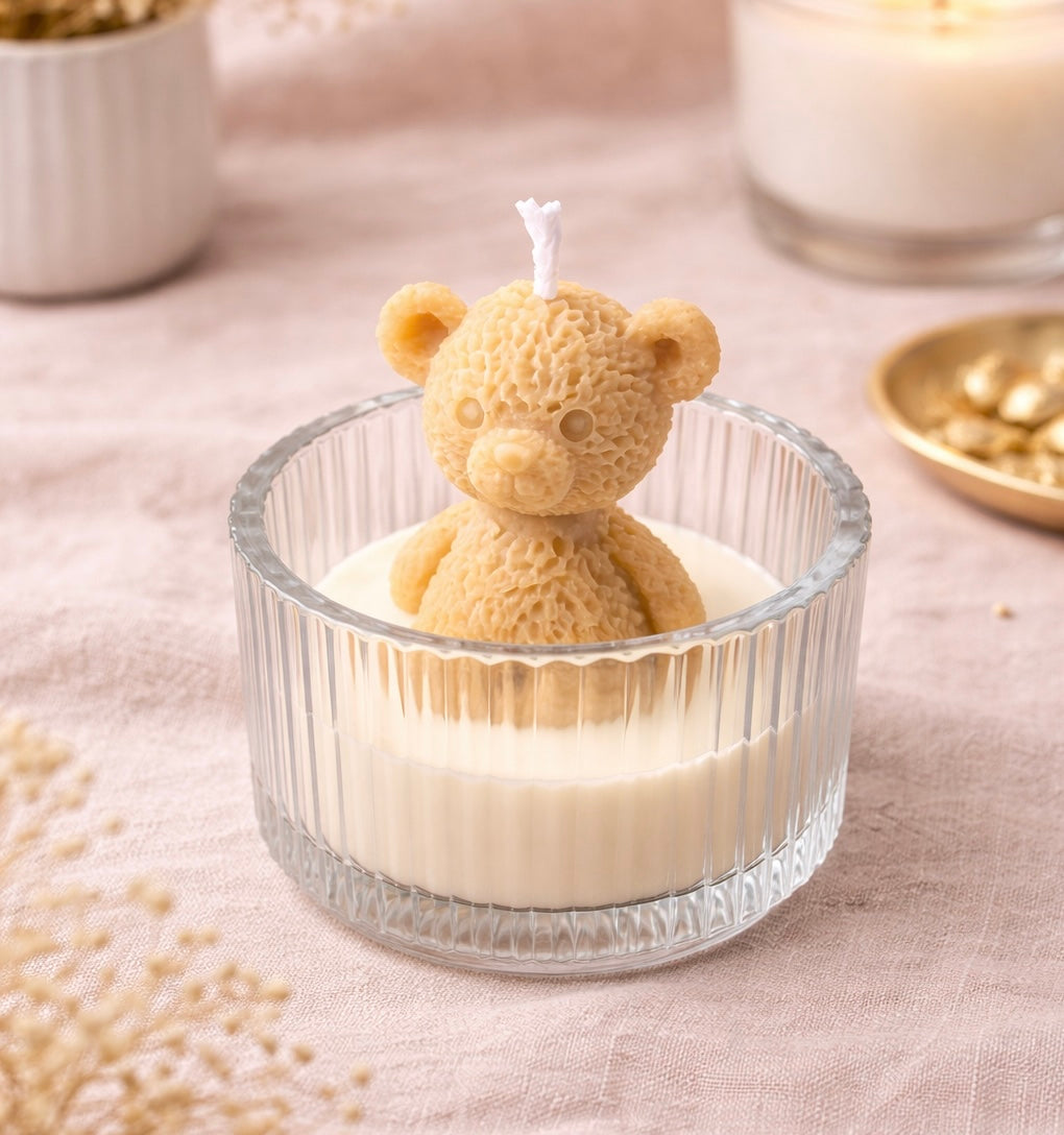 Teddy-Teelicht