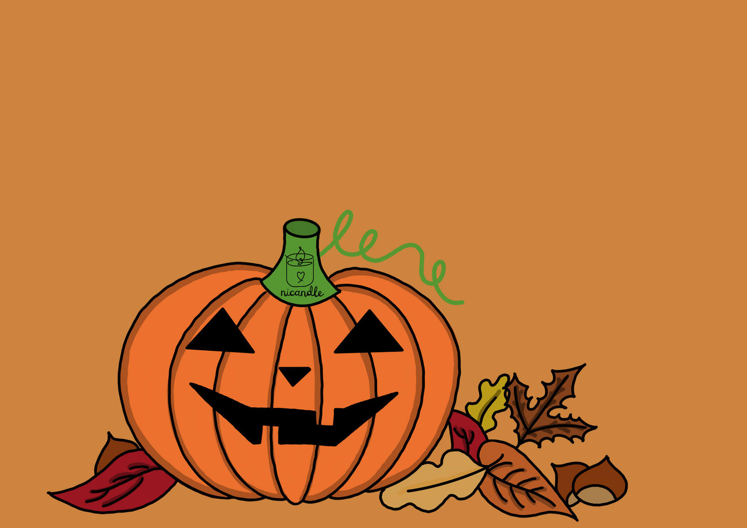 Herbst und Halloween