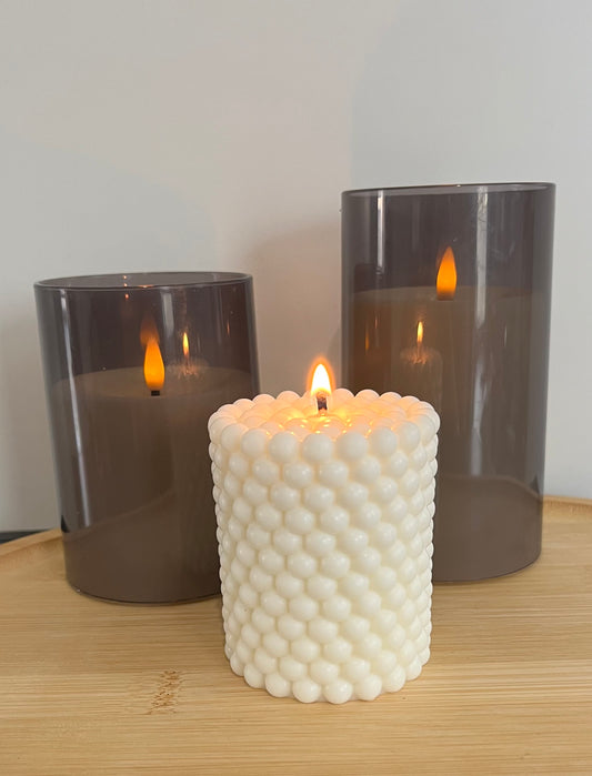 Bubblekerze Zylinder
